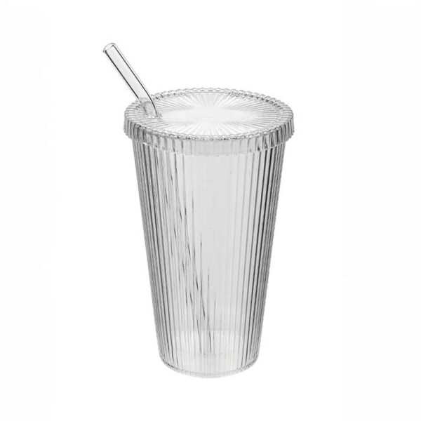 Ocean Kapaklı Pipetli Bardak